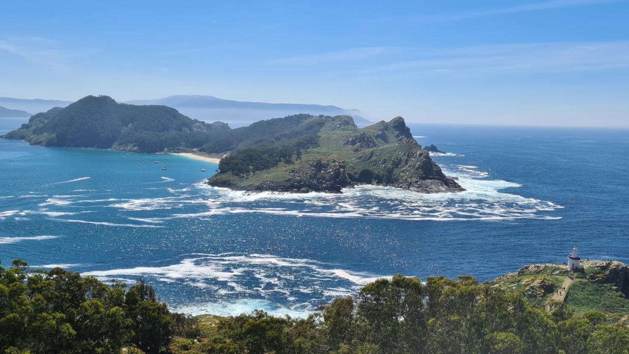 Casa Campelo - Apto Playa De Rodeira Cangas, Garaje Y Wifi Gratis エクステリア 写真