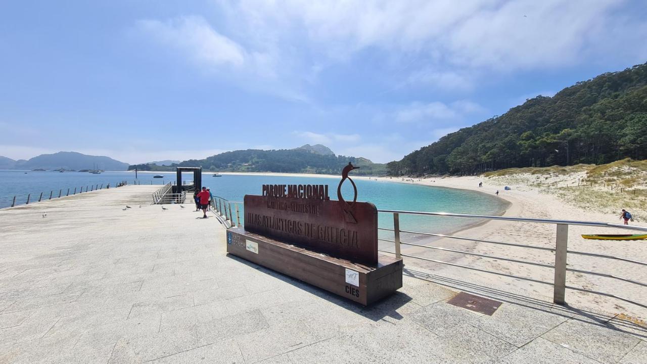 Casa Campelo - Apto Playa De Rodeira Cangas, Garaje Y Wifi Gratis エクステリア 写真